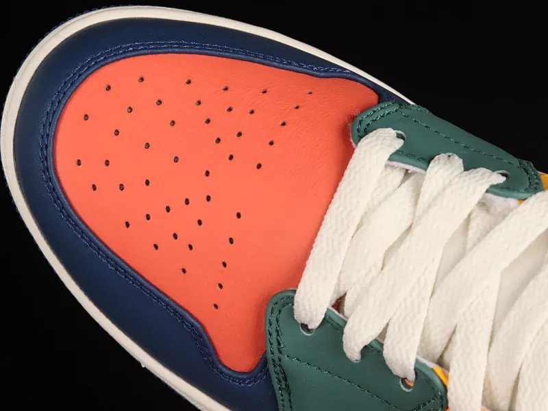 All categories Air Jordan Jordan series basketball shoes Air Jordan 1 Mid Air Jordan 1 "Multi-Colour" AJ1 Qiao 1 colorful color matching China basketball shoes DN3738-400